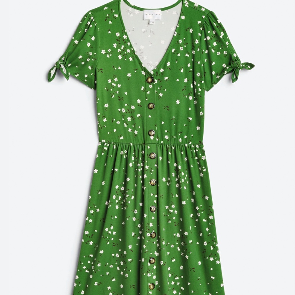 Midi green dress